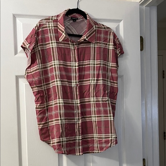 torrid Tops - Plaid Button-Up Shirt